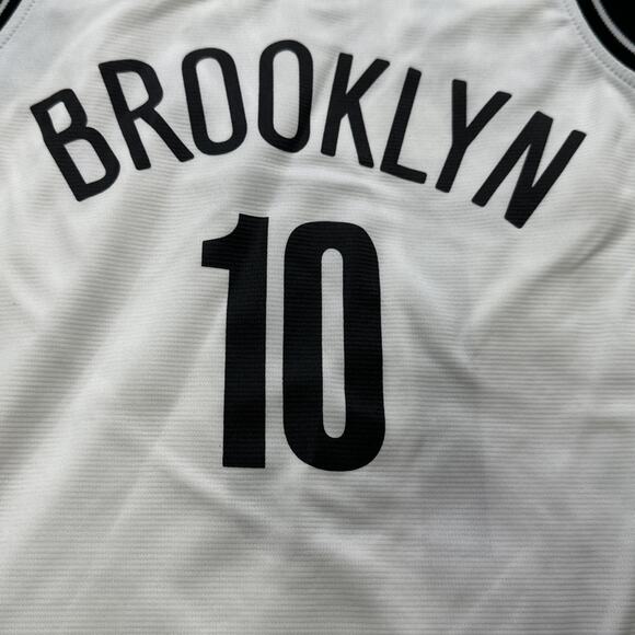 Fanatics Brooklyn Nets Jersey Youth Size Small Ben Simmons #10 White NBA NEW - Picture 2 of 8